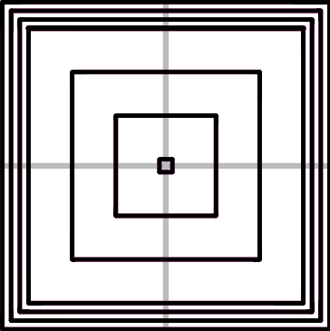 Infill pattern: Concentric (351.80mm / 5m:30s)