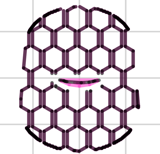 Support infill pattern: Honeycomb