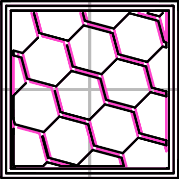 Infill pattern: Honeycomb (362.73mm / 5m:39s)